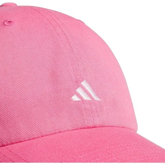 Adidas Women's Pink Fusion Pink Baseball Adjustable Cotton Athletic Relaxed Hat - Picture 3 of 6